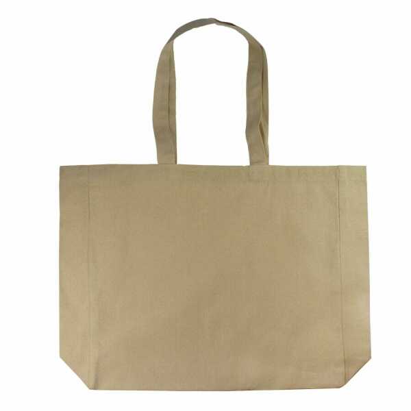Katoenen shopper met souffle, 225 gr/m² Katoenen shopper met souffle, 225 gr/m²